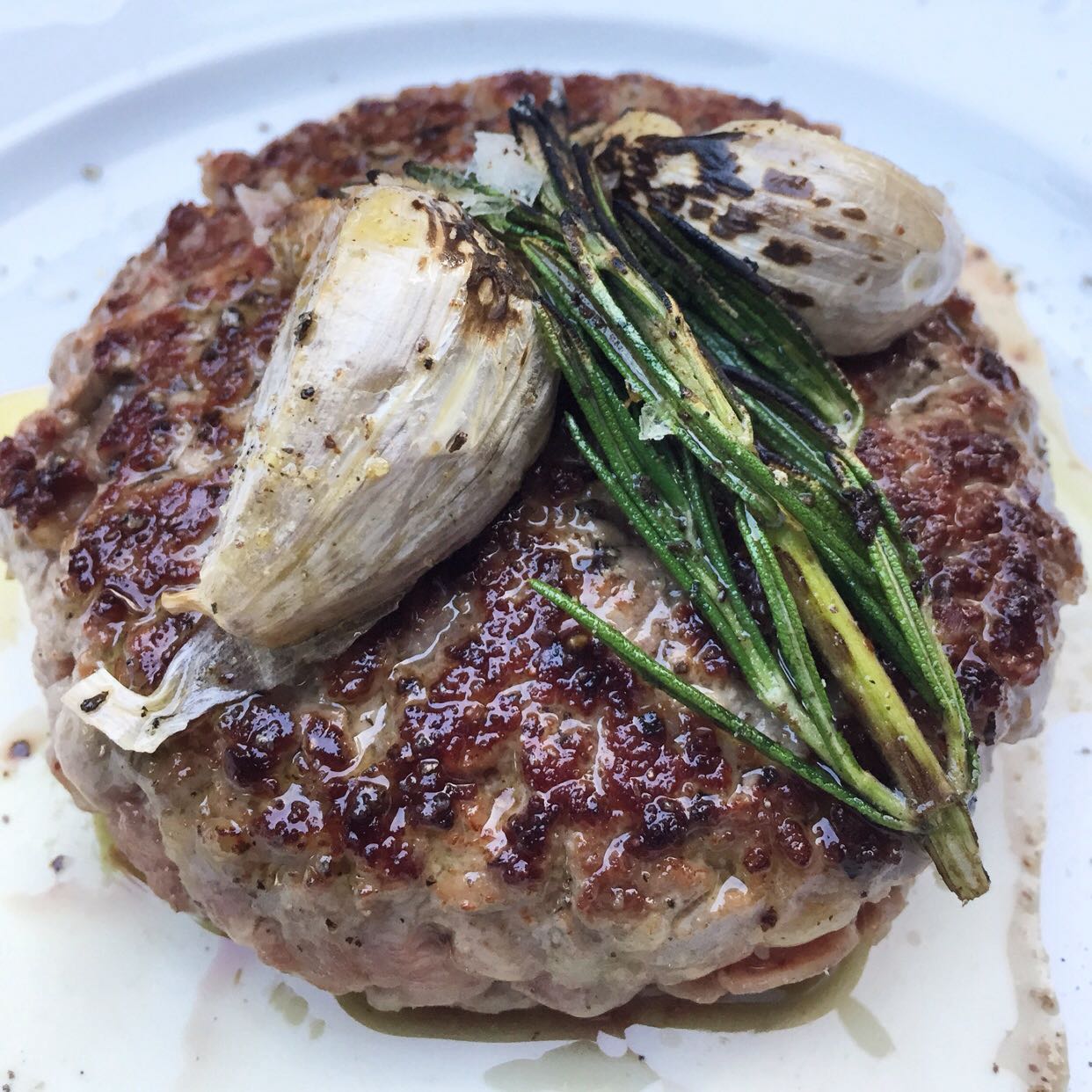 Via Carota signature dishes Svizzerina (Hand-chopped steak)Cacio e PepeInsalata Verde
